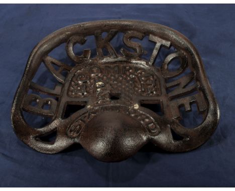 A Blackstone tractor seat