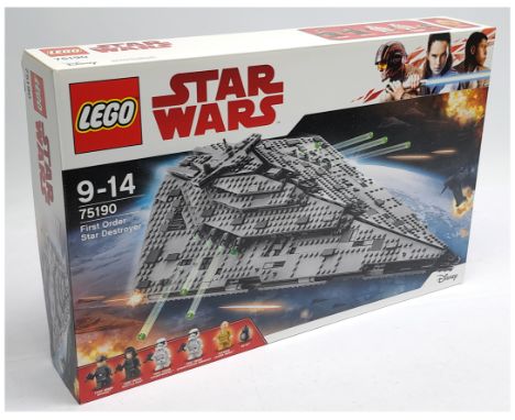 Lego (Sealed) Star Wars First Order Star Destroyer #75190 within Near Mint Packaging.
