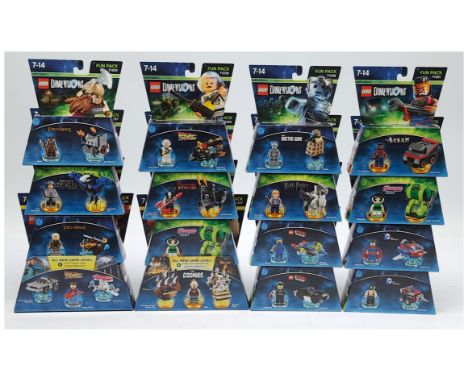 Lego (Sealed) Dimensions group to include (1) #71201 Back to the Future - DeLorean Time Machine, Marty McFly, Hoverboard; (2)