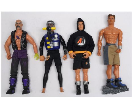 Hasbro/Mattel modern Action Man and similar, 1:6th scale loose/unboxed clothed figures, not checked for completeness - genera