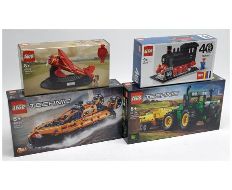 Lego (Sealed) group to include (1) #40370 40 Years Steam Engine; (2) #40450 Amelia Earhart Tribute; (3) #42120 Technic - Resc