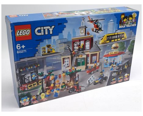 Lego (Sealed) #60271 City - Main Square, within Good Plus to Excellent sealed packaging (some light scuffs, scratches and cre