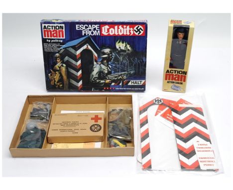 Hasbro Action Man Anniversary Edition pair (1)&nbsp; #AM729 Action Sailor - Mint in Near Mint sealed packaging; (2) #34152 Es