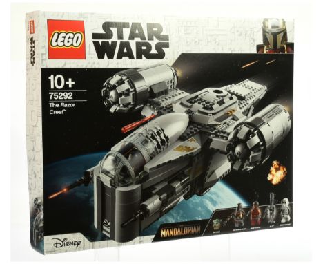 Lego Star Wars #75292 The Razor Crest - The Mandalorian, within Near Mint sealed packaging.