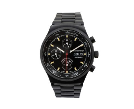 Porsche Design by Eterna, 25 Jahre - Limitierte EditionFull-Set, Jahr 1998, Automatik, Chronograph, Modell-Nr. PO 11 6625.11.