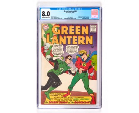 Green Lantern 40 (1965) CGC 8.0 Off-white/white pages. No Reserve