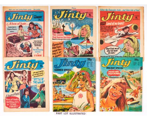 Jinty and Lindy (1977) 1 Jan - 31 Dec Complete year with Jinty Summer Special 1974, and Holiday Special 1975. With Mark of th