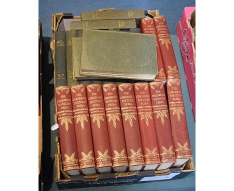 A Box of Vintage Hardback Encyclopedia 