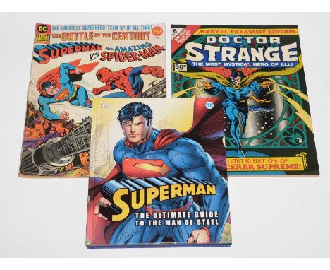 Marvel Treasury Edition, No. 6, Doctor Strange; and Superman v's The Amazing Spider-Man (1976). Superman: The Ultimate Guide 