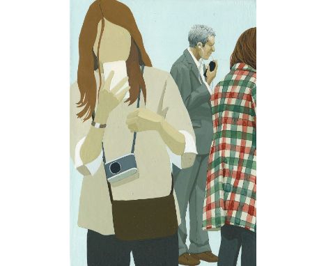 'Devices 2' medium: enamel on board PLEASE NOTE THAT FINAL INVOICES WILL INCLUDE BUYERS PREMIUM AT 27% (INCLUSIVE OF VAT) ADD