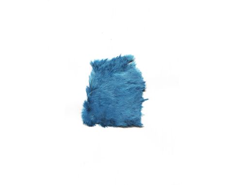 'Blue Patch' Medium: Mouse fur, pigment PLEASE NOTE THAT FINAL INVOICES WILL INCLUDE BUYERS PREMIUM AT 27% (INCLUSIVE OF VAT)