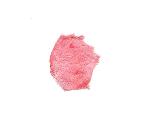'Pink Patch' medium: Mouse fur, pigment PLEASE NOTE THAT FINAL INVOICES WILL INCLUDE BUYERS PREMIUM AT 27% (INCLUSIVE OF VAT)