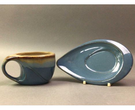 STONEWARE PART TEA SERVICE and other ceramics 