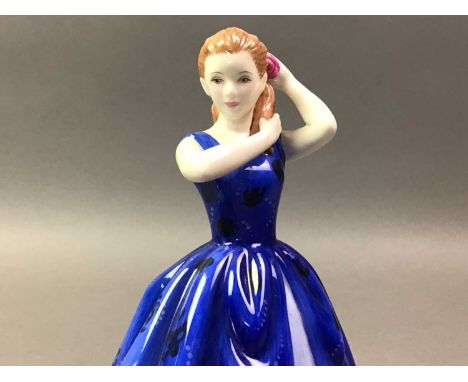 COLLECTION OF DOULTON FIGURES AND OTHER CERAMICS including Cherie HN 2341, Pretty Ladies Karen, Margaret HN 2397 and Pretty L