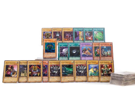 SMALL COLLECTION OF YU-GI-OH TRADING CARDS including Blue Eues White Dragon (3x), Relinquished, Valkyrion the Magna Warrior, 