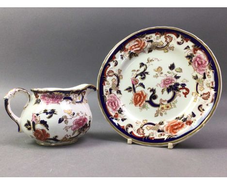 MASON'S PART DINNER AND TEA SERVICE MANDALAY PATTERN  including cups, saucers, plates, sauceboats and jugsThey are not marked