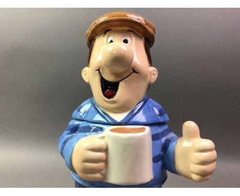 COLLECTION OF TETLEY TEA MEMORABILIA including a part tea service and thimbles