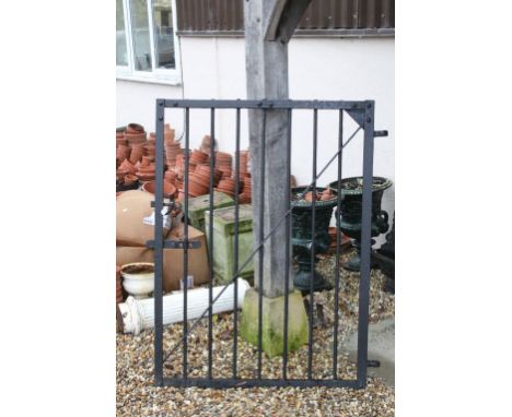 Vintage cast iron gate