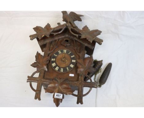 Antique blackforest cuckoo clock for repair 