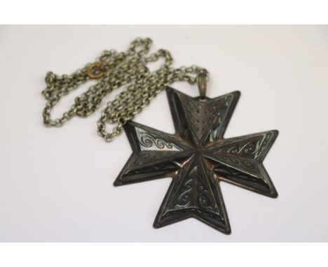 Reed &amp; Barton sterling silver Christmas cross