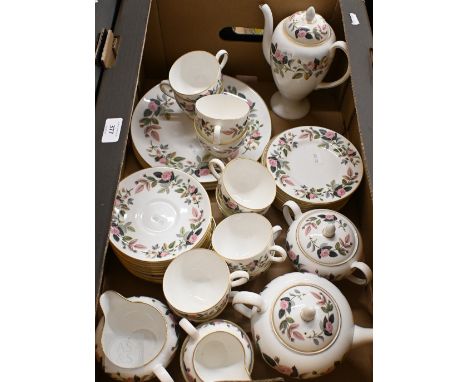 A Wedgwood 'Hathaway Rose' tea/coffee service, 35 pieces (box)