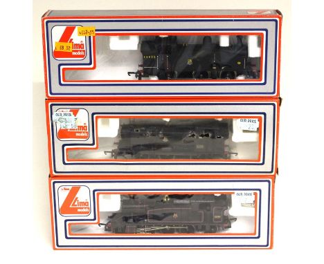 Lima: A collection of three Lima Tank Locomotives, boxed, 205110; 205112; and 205102. (3)