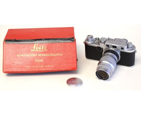 ***AUCTIONEER TO ANNOUNCE GUIDE PRICE HAS BEEN AMENDED***&nbsp;Leica: A Leica IIf camera body, serial number 712793, shutter 