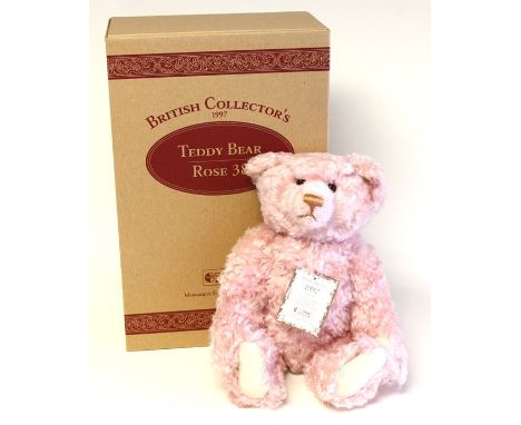 Steiff: A boxed Steiff, British Collector's 1997 Teddy Bear, Limited Edition No. 2434/3000, complete with certificate of auth