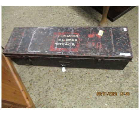 TIN TRUNK  