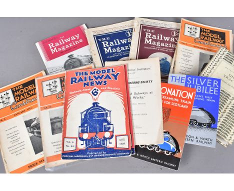 Railway, a collection of 1920s and later railway related items, to include The Model Railway Constructor 1941 &amp; 1944, The