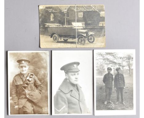 Postcards,  modern album, mostly P2/P3, including RP two British soldiers behind lines in France, one with Good Conduct chevr