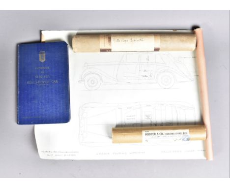 Rolls-Royce and Hooper Memorabilia,  relating to the purchase of a Rolls-Royce 29.4hp Touring Limousine, body no. 9292 on 24t