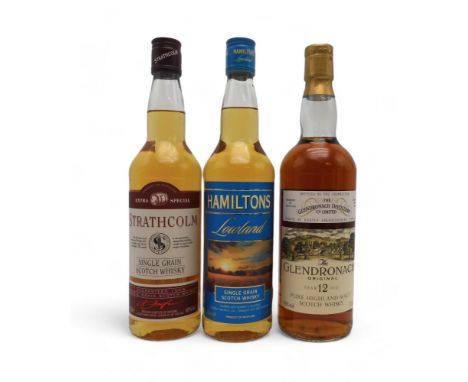 GLENDRONACH The Glendronach Original Pure Highland Malt Scotch Whisky 12 Years Old 40% vol 75 cl With Carton STRATHCOLM&nbsp;