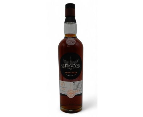 GLENGOYNE TEAPOT DRAM BATCH NO. 008One bottle of cask strength  Glengoyne Highland Single Malt Scotch Whisky bottle no. 2974 