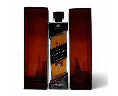 JOHNNIE WALKER BLADE RUNNER 2049One bottle of Johnnie Walker Black Label The Directors Cut Blade Runner 2049 limited edition 