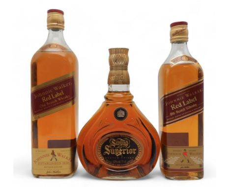 JOHNNIE WALKER&nbsp; BLENDED SCOTCH WHISKY One Bottle Of Johnnie Walker Swing Superior Scotch Whisky 43% vol 75cl One Bottle 