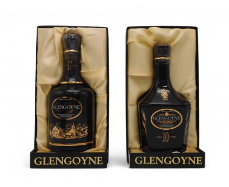 GLENGOYNE 17 YEAR OLD One Boxed Decanter Of Glengoyne 17 Year Old Single Highland Malt Scotch Whisky 70cl e 43% vol GLENGOYNE