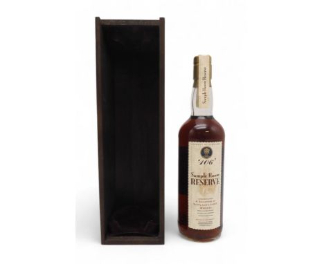106 SAMPLE ROOM RESERVE One Bottle Of Sample Room Reserve 106 Scotch Whisky, A Blended Selection Of Scotland's Finest Whiskie