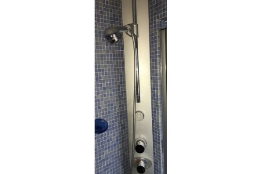 Colonna Doccia Fitness Shower.1 X Hansgrohe Pharo Colonna Doccia Upright Bathroom Shower Panel Preowned In Good Condition