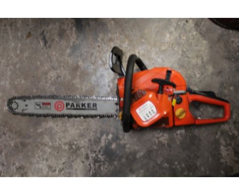 A PARKER PETROL CHAIN SAW
