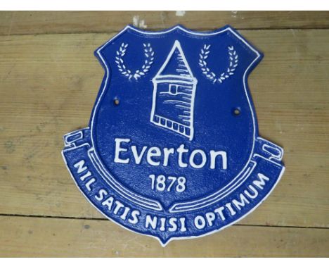 ***AN EVERTON FC PLAQUE**