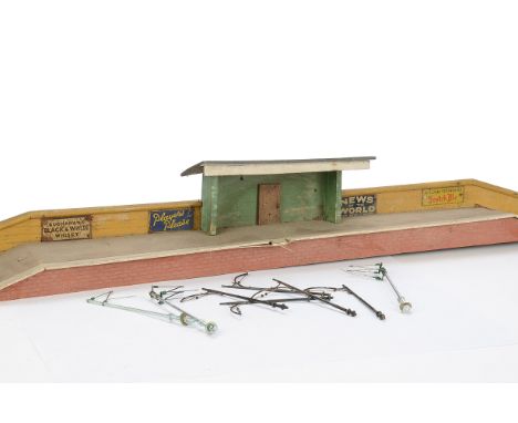 Continental-Style HO Scale Overhead Catenary Equipment by Unknown Makers, including approximately 30 railway-type Catenary ma