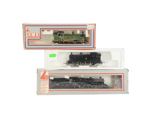 Lima 00 Gauge Steam Locomotives, including ‘Crab’ 2-6-0 no 42700 in BR black, and class J70 0-6-0 tank locomotives as LNER gr