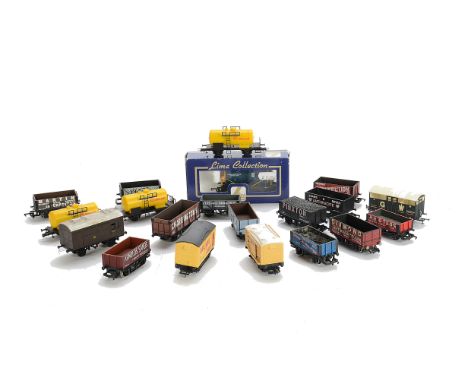 Unboxed 00 Gauge Rolling Stock by Bachmann Mainline Lima and Others, including private owner coal wagons, tank wagons and oth