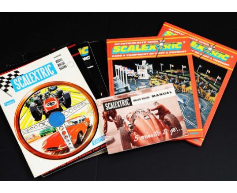Scalextric Books and Catalogues, Haynes Scalextric Entusiasts Guide by Gillham (2), Catalogues 9th, 20th, 21st, 22nd, 24th, 2