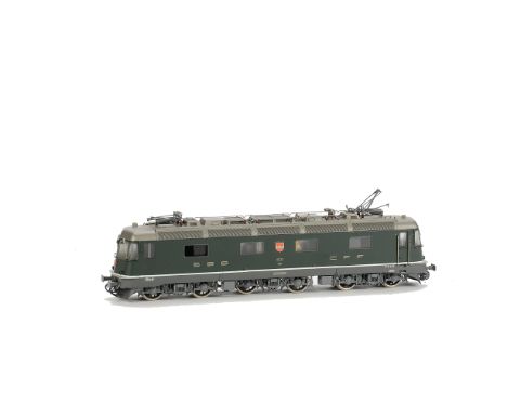 A HAG H0 Gauge Swiss Re 6/6 Electric Locomotive, Unboxed limited edition no 237/250 of 1983, in SBB green as no 11633 ‘Muri’,
