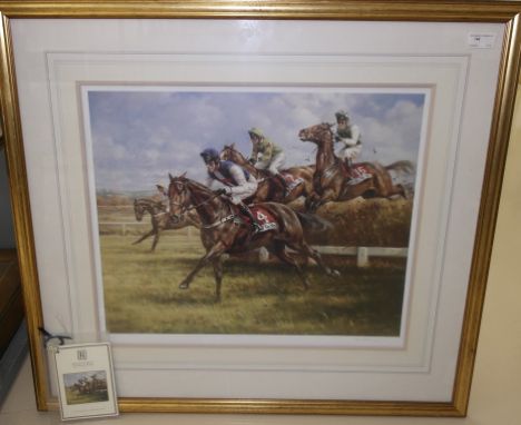 Graham Isom (b. 1945): 'Cool Dawn', colour print, hand-signed in pencil 