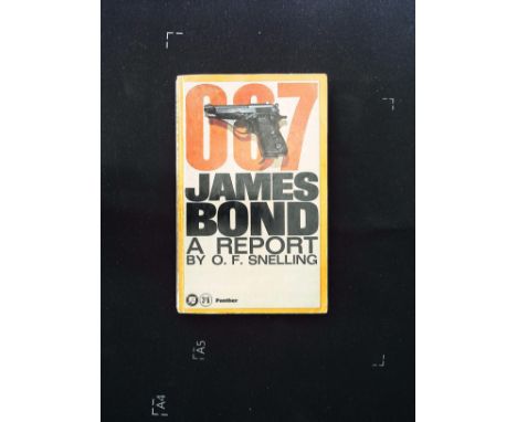 James Bond A Report paperback book by O. F. Snelling. Published 1965 Panther Books. 192 pages. A very good copy with some she