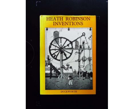 2 Heath Robinson hardback books by Duckworth. Both books in very good condition with just some discolouration minor shelf wea