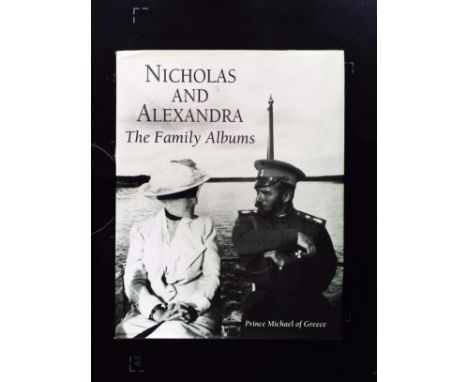 Nicholas And Alexandra The Family Albums hardback book by Prince Michael Of Greece. Published 1992 Tauris Parke Books ISBN 1-